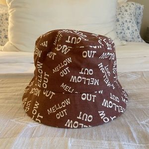 Brown Mellow Out Bucket Hat